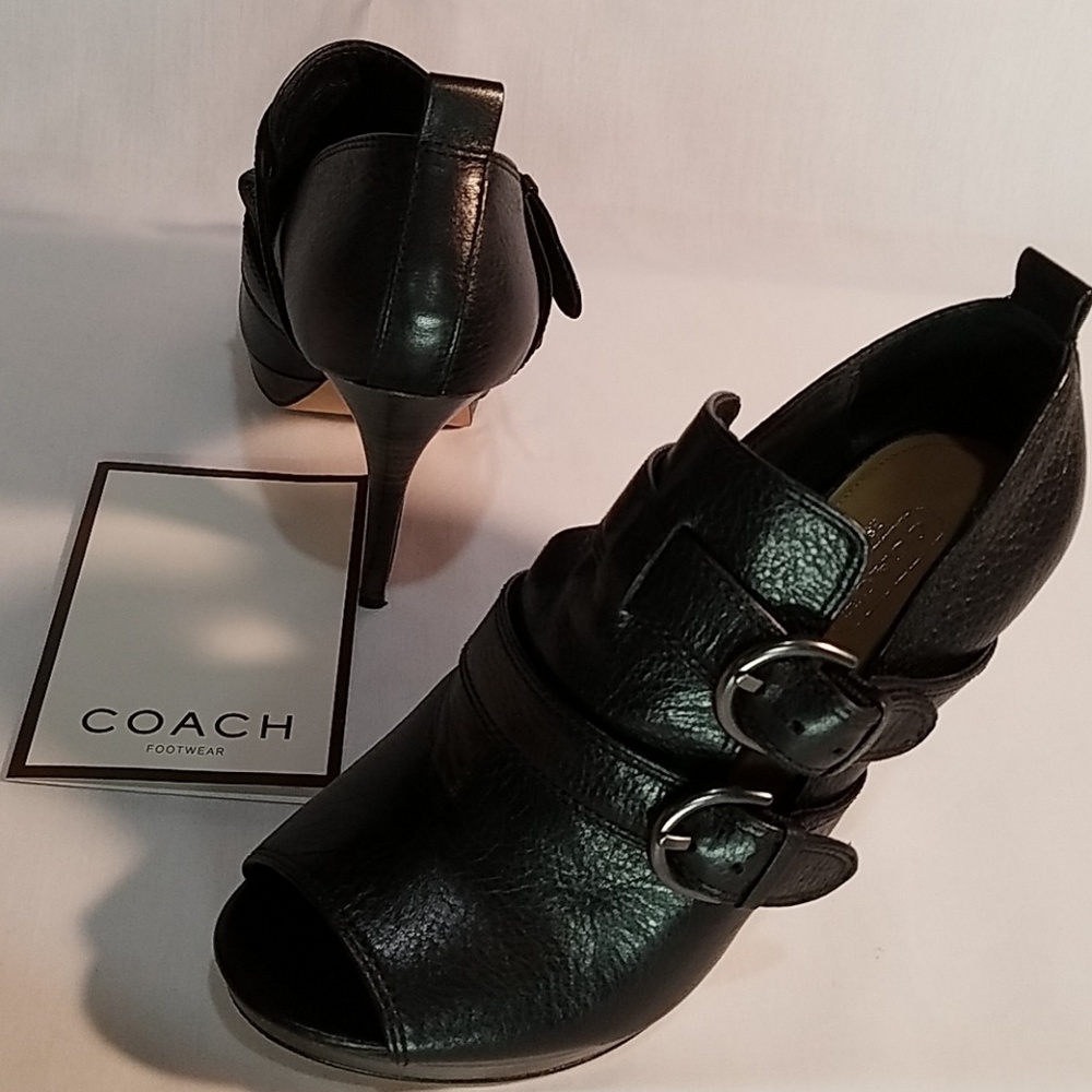 Coach Alexia Black Sm Full Grain